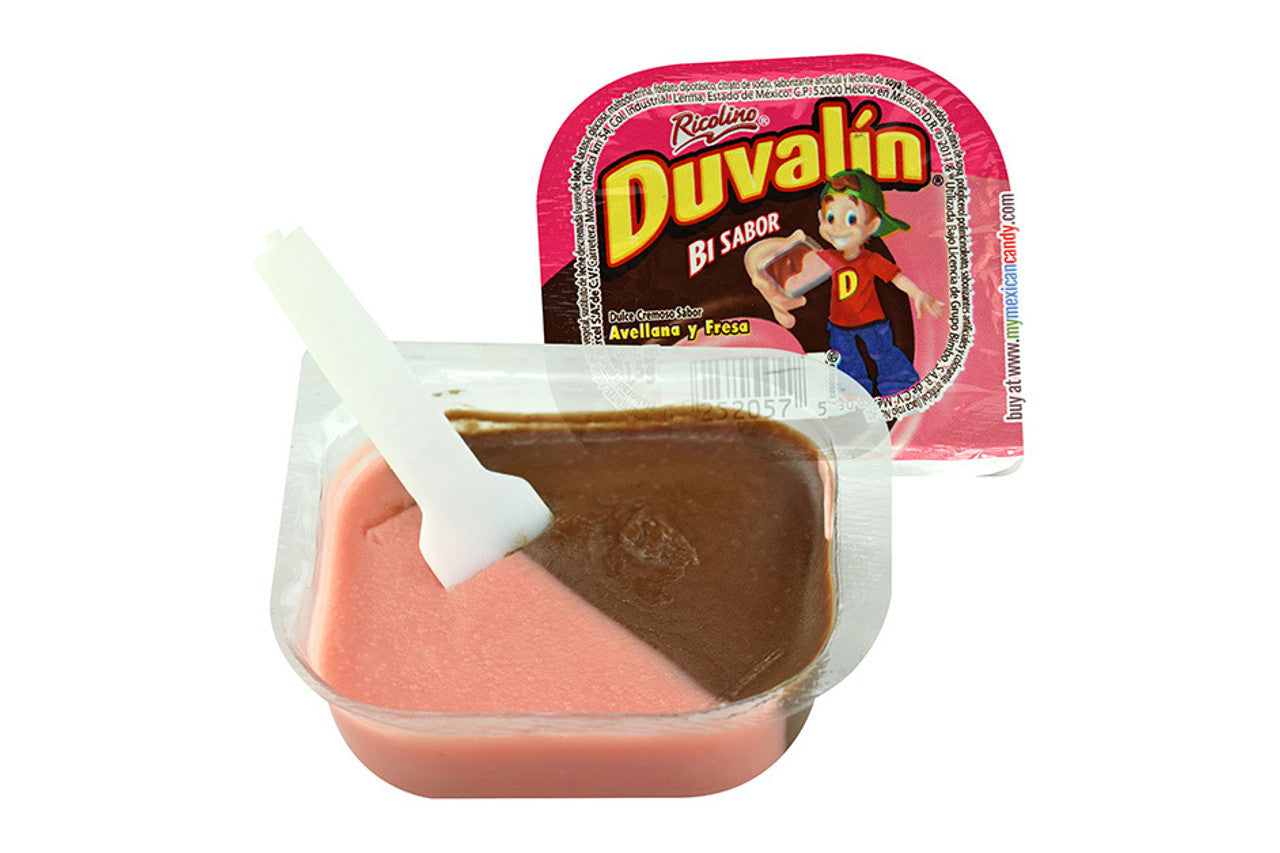 Ricolino Duvalin Fresa Avellana 18ct / Strawberry Hazelnut Mexican Candy POS - Dulceria Mexicana "El Toto"