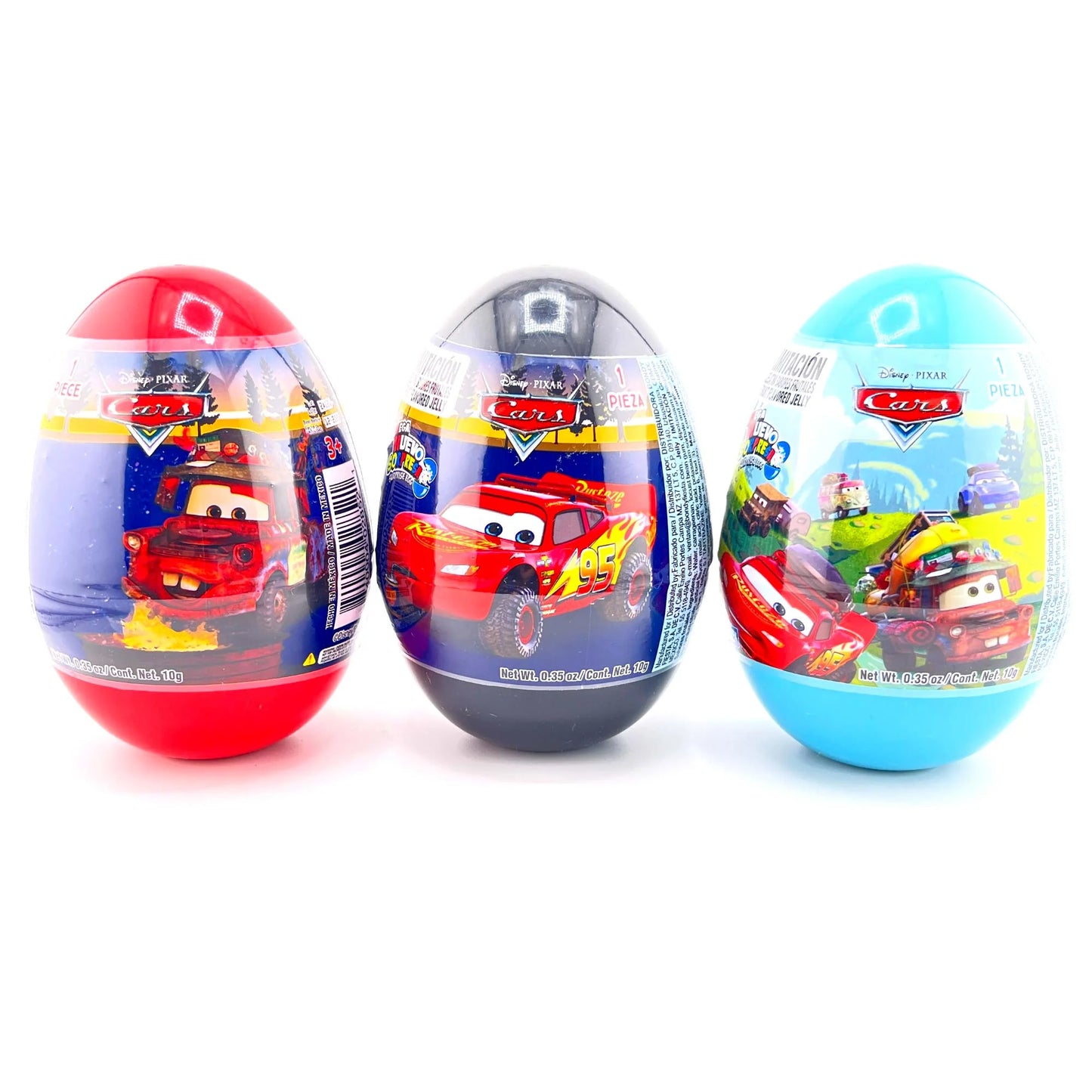 Bondy Mega Egg Cars 6Ct Easter Eggs - Dulceria Mexicana "El Toto"