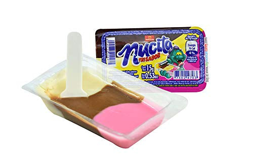 Nutresa Nucita Trisabor Chocolate/Vainilla/Fresa 16ct Mexican Candy POS - Dulceria Mexicana "El Toto"