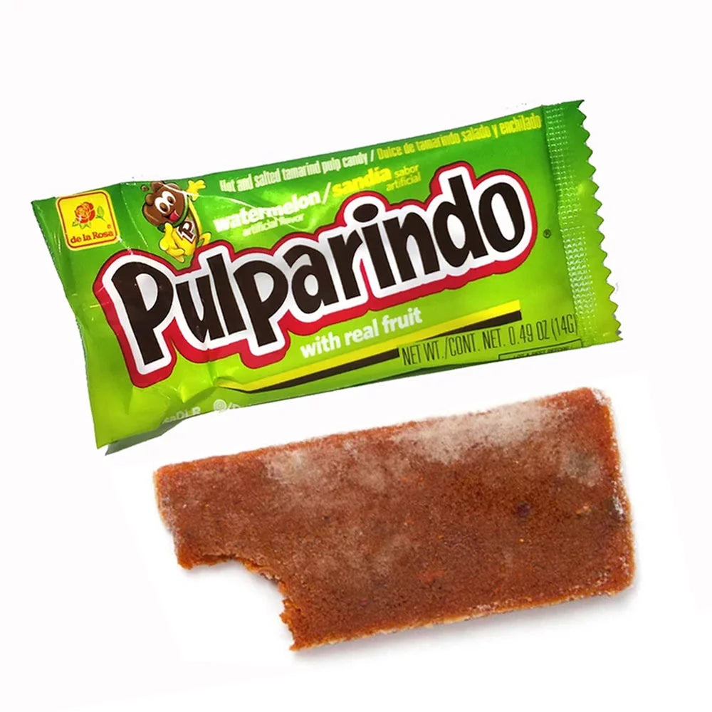 Pulparindo Sandia 20Ct Watermelon/Tamarind Mexican Candy POS - Dulceria Mexicana "El Toto"