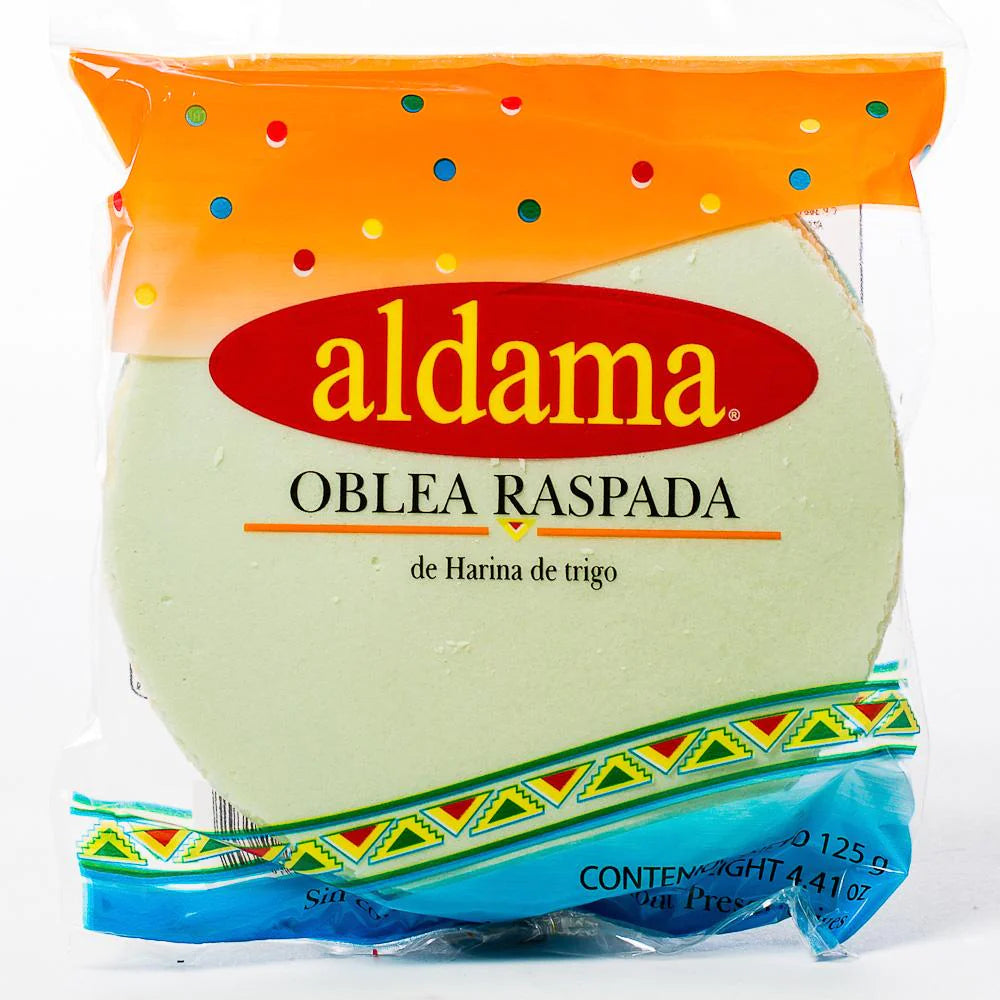 Aldama Oblea Raspada/Wafer Mexican Candy 4.4oz POS - Dulceria Mexicana "El Toto"