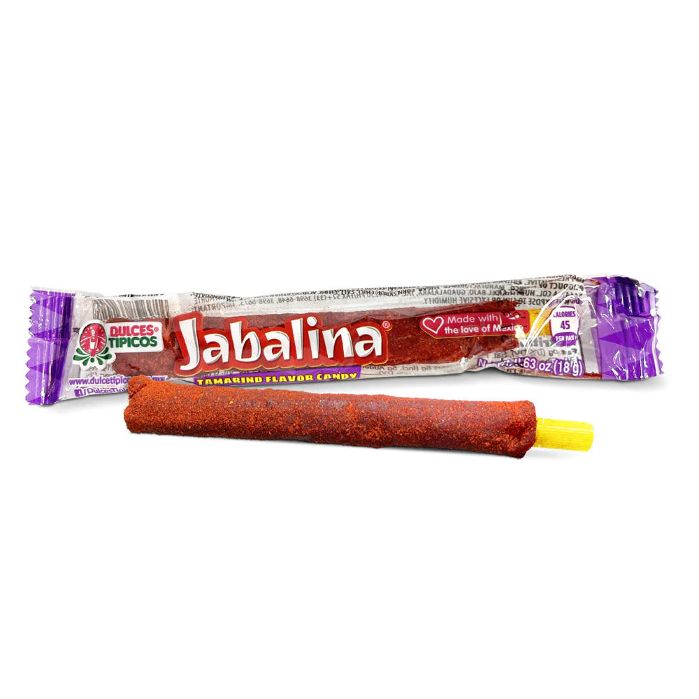Típicos Jabalina Wrap Tamarind 50ct Mexican Candy POS - Dulceria Mexicana "El Toto"