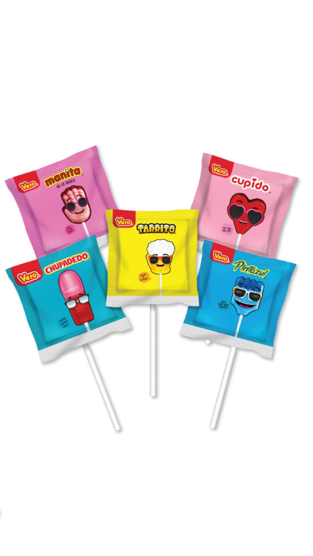 Vero Mix Paleta 20ct Mexican Candy POS - Dulceria Mexicana "El Toto"