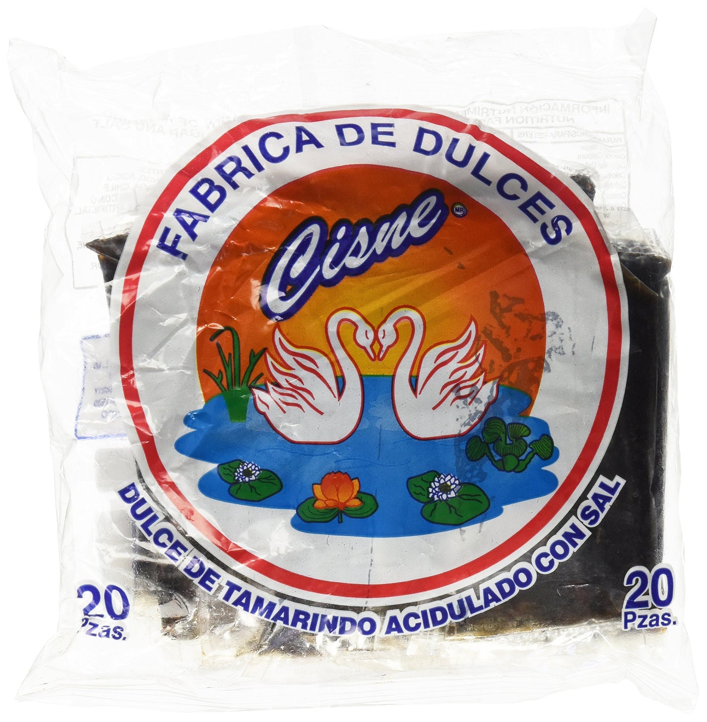 Pulpa Cisne Tamarind Pulp 20ct – Authentic Mexican Candy - Dulceria Mexicana "El Toto"