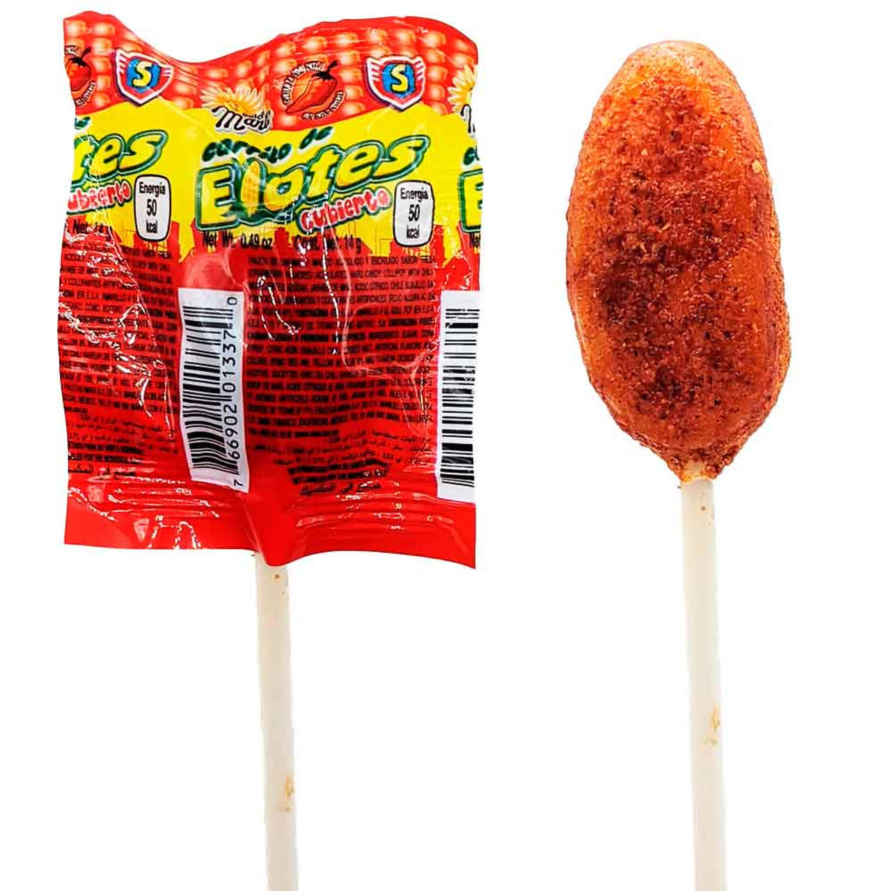 Mara Paleta Elote 40ct – Corn Lollipop Mexican Candy - Dulceria Mexicana "El Toto"