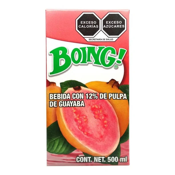 Boing Jugo Guayaba 500ml – Authentic Mexican Guava Juice - Dulceria Mexicana "El Toto"
