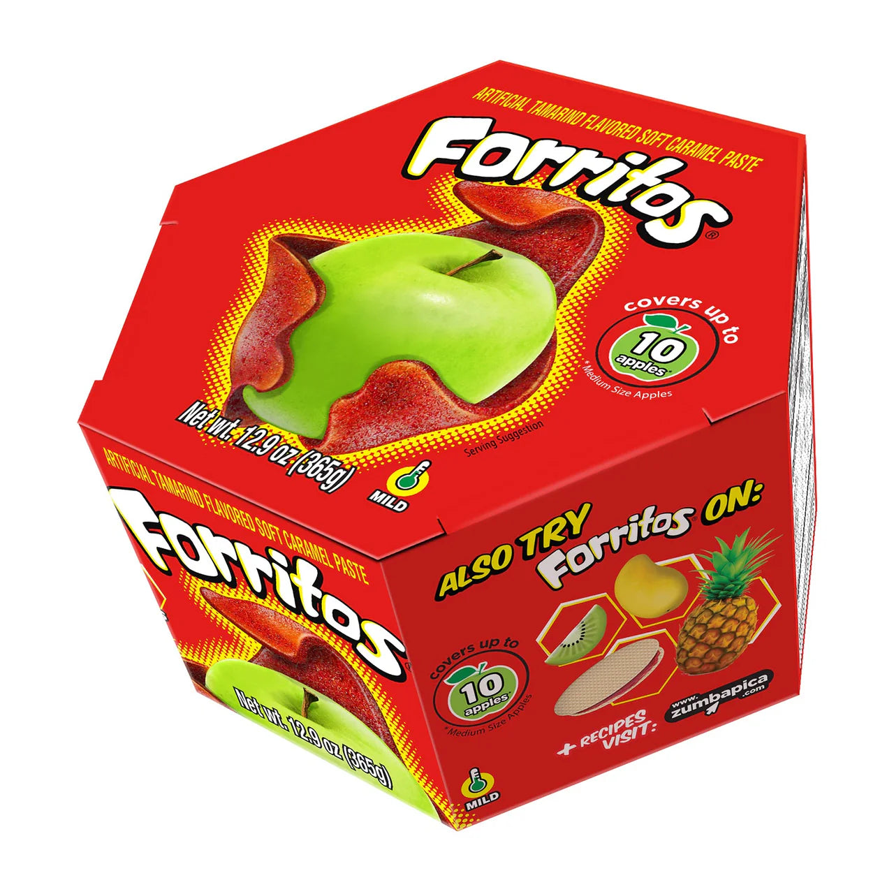 Zumba Pica Forritos Tamarind 5ct – Authentic Mexican Candy - Dulceria Mexicana "El Toto"