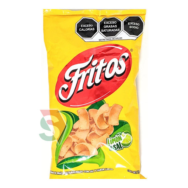 Fritos Sal Limon 170gr Chips Lime/Salt Mexican Snack POS - Dulceria Mexicana "El Toto"
