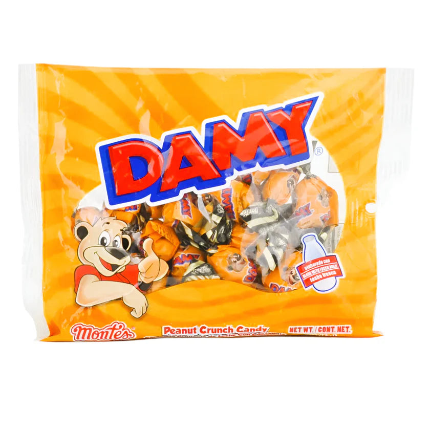 Montes Damy 6.5oz Mexican caramel candy, authentic sweet treat perfect for parties and gifts.
