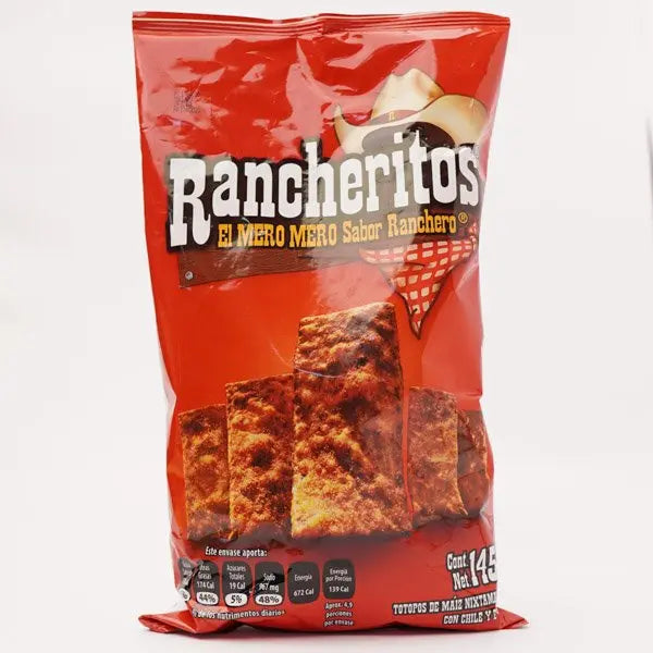Rancheritos Chips 145gr Mexican Snack POS - Dulceria Mexicana "El Toto"
