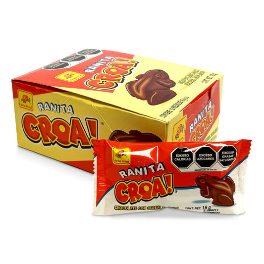 Ranita Croa Mexican Chocolate Candy – 12 Count - Dulceria Mexicana "El Toto"
