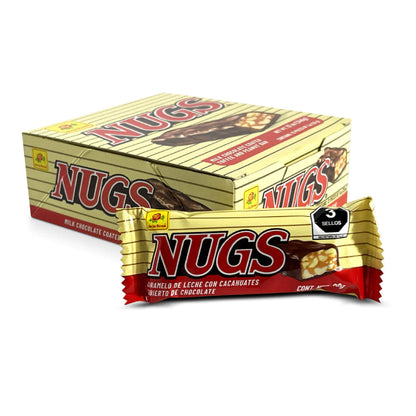 DLR Nugs 12Ct Caramel Mexican Candy POS - Dulceria Mexicana "El Toto"