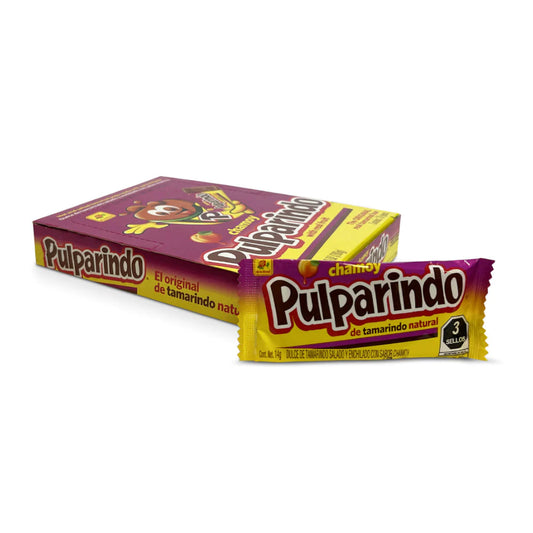 DLR Pulparindo Chamoy 20Ct Mexican Candy POS - Dulceria Mexicana "El Toto"