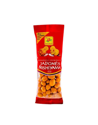De La Rosa Cacahuate Japones / Japanese Style Peanuts: 20.7oz 14ct Bag Mexican Candy POS - Dulceria Mexicana "El Toto"