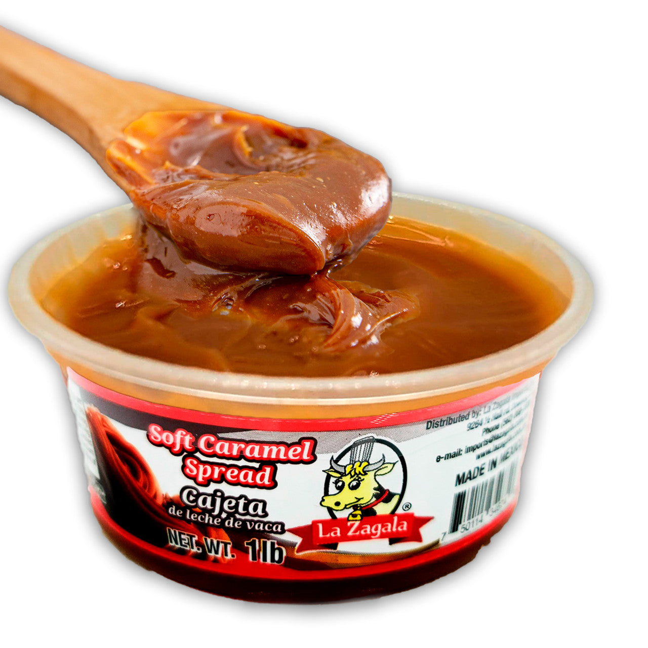 La Zagala Cajeta 1lb – Traditional Mexican Caramel Spread - Dulceria Mexicana "El Toto"