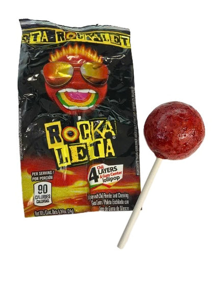 Sonrics Rockaleta Bag 20ct POS - Dulceria Mexicana "El Toto"