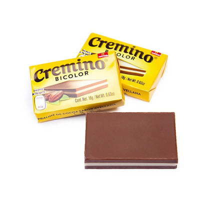 Nutresa Cremino Bicolor 24Ct Chocolate Mexican Candy POS - Dulceria Mexicana "El Toto"