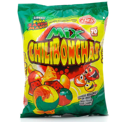 Karla Chilibonchas Mix 70ct Mexican Candy POS - Dulceria Mexicana "El Toto"