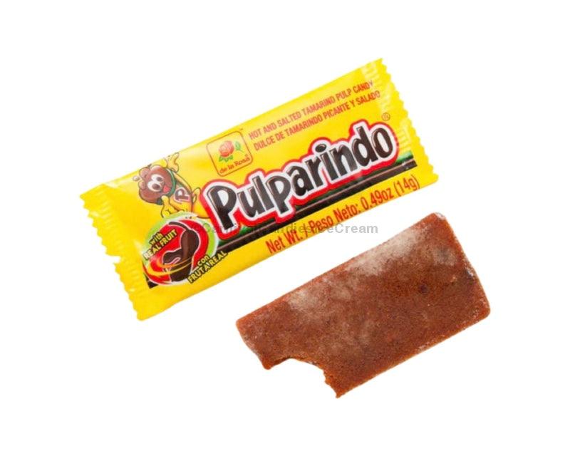 De La Rosa Pulparindo Original 20ct Tamarind Mexican Candy POS - Dulceria Mexicana "El Toto"