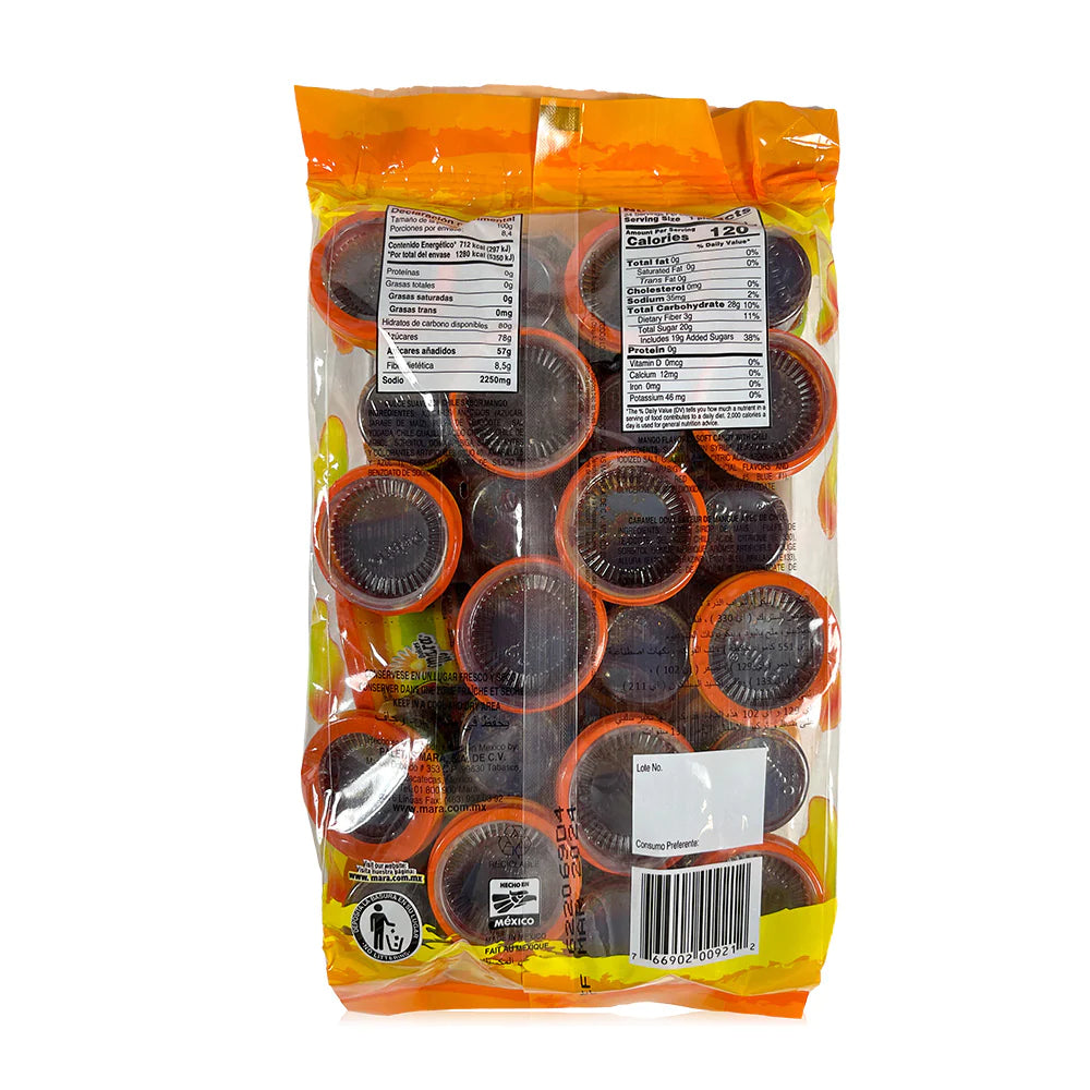Mara Vasito Mango 35G 24Ct Mexican Candy POS - Dulceria Mexicana "El Toto"