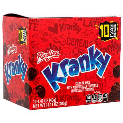 Ricolino Kranky 10ct Chocolate Mexican Candy POS - Dulceria Mexicana "El Toto"
