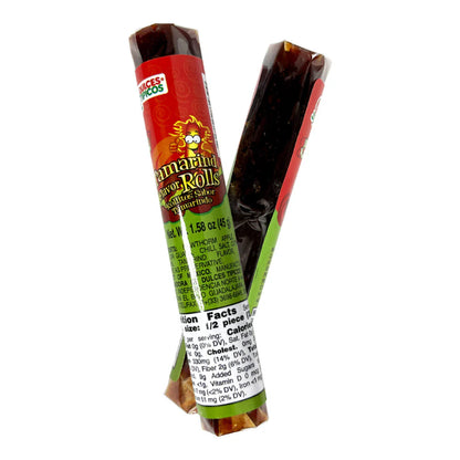 Tipicos Rollo Tamarindo 10ct Tamarind Rolls Mexican Candy POS - Dulceria Mexicana "El Toto"