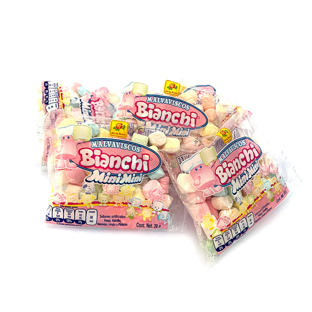 Mini Mini Bombon Bag 30 ct Marshmallow Mexican Candy POS - Dulceria Mexicana "El Toto"