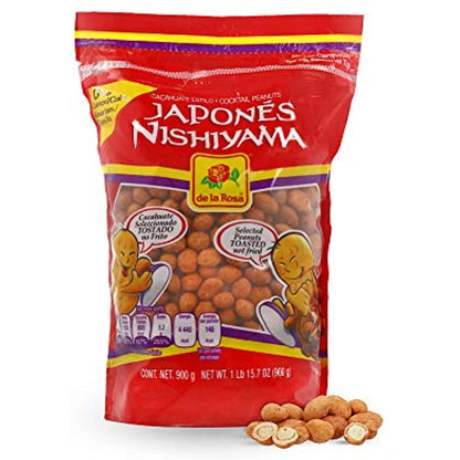 DLR Japones Nishiyama Cacahuate 900gr Mexican Candy POS - Dulceria Mexicana "El Toto"