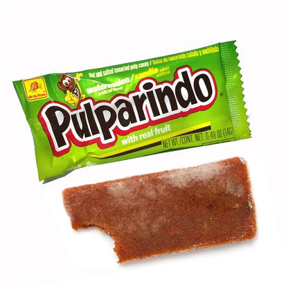 Pulparindo Sandia 20Ct Watermelon/Tamarind Mexican Candy POS - Dulceria Mexicana "El Toto"