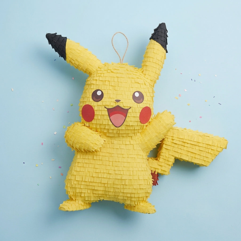 Pikachu Piñata – 20 Inch Handmade Character Birthday Party Piñata