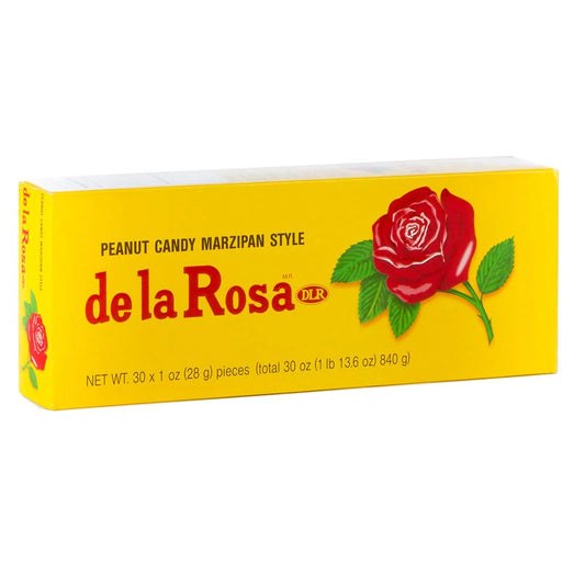 De La Rosa Mazapan: 1oz 30oz 840g 30ct POS - Dulceria Mexicana "El Toto"