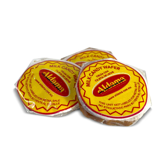 Aldama Mini Cajeta/Milk Candy Mexican Candy 7oz 20ct POS - Dulceria Mexicana "El Toto"
