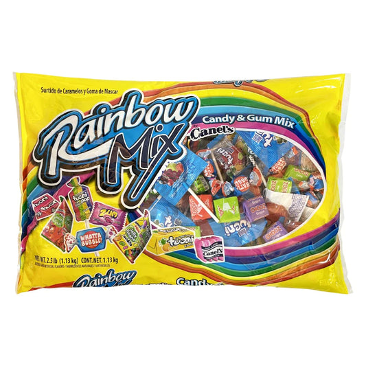 Canels Rainbow Mix 2.5Lb Assorted Candy Mix Bag Mexican Party Candy POS - Dulceria Mexicana "El Toto"