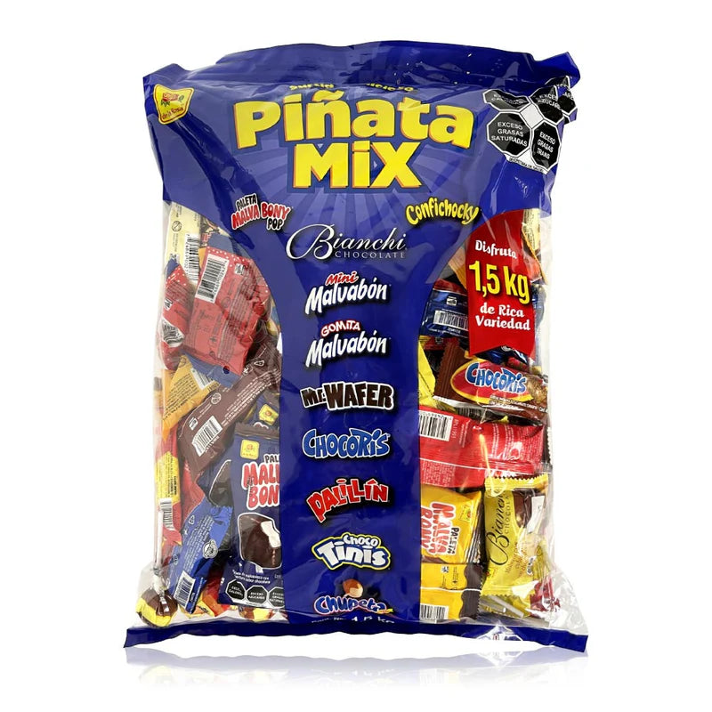 DLR Piñata Mix Chocolate 3.3lb Mexican Candy POS - Dulceria Mexicana "El Toto"