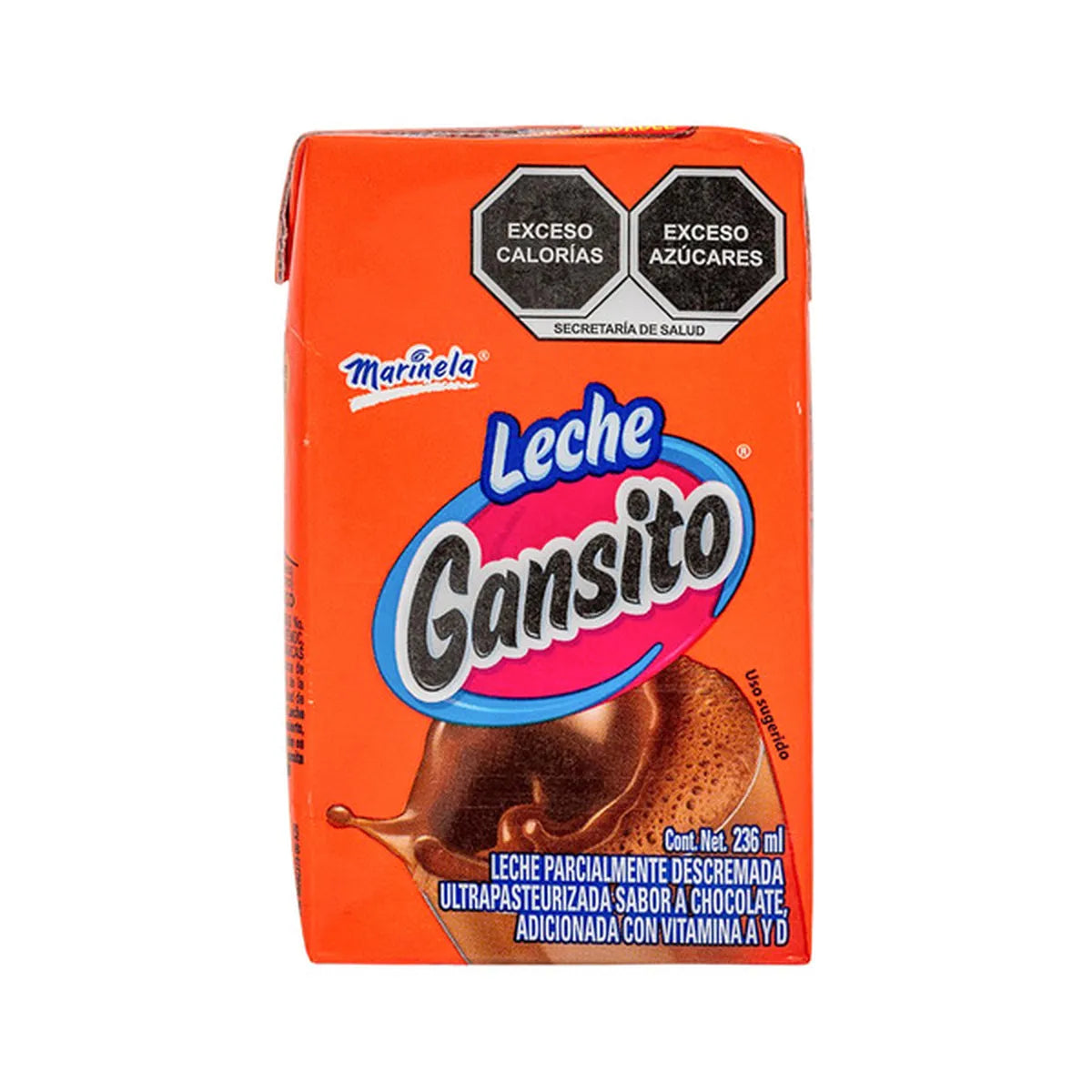 Marinela Leche Gansito 236ml – Mexican Chocolate Milk Drink - Dulceria Mexicana "El Toto"