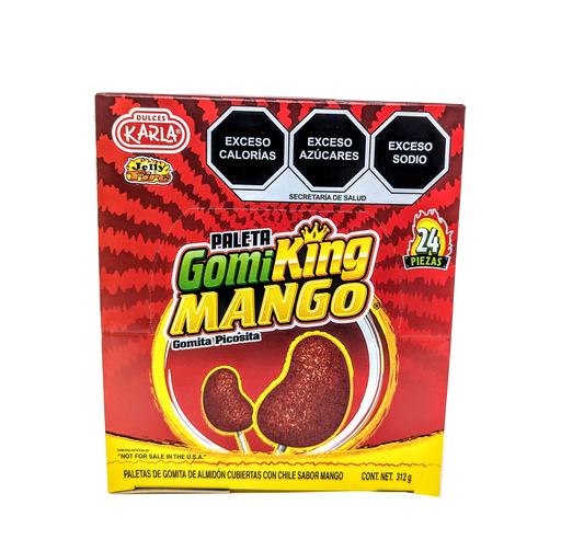 Karla Fire Kids Mango 11oz 312g 24ct Mango Mexican Candy POS - Dulceria Mexicana "El Toto"