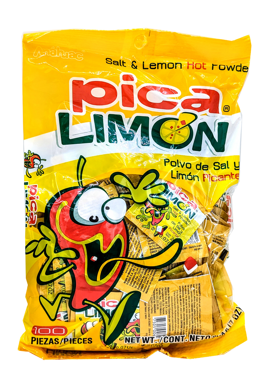 Anahuac Pica Limon 100ct Mexican Candy POS - Dulceria Mexicana "El Toto"