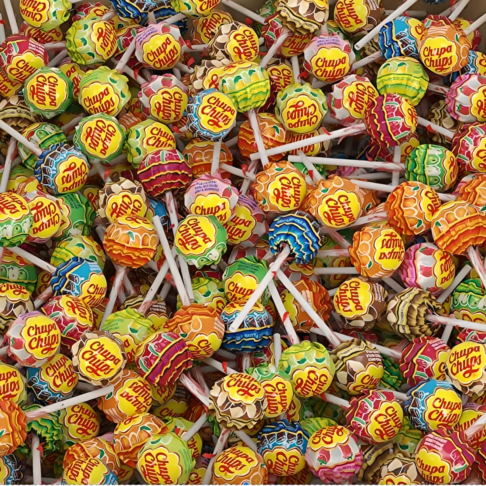 ChupaChups 60ct Assorted Lollipop Pack Mexican Candy POS - Dulceria Mexicana "El Toto"