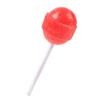 De La Rosa Paleta Jumbo Cereza: 950g 33.5oz 50ct Cherry Lollipop POS - Dulceria Mexicana "El Toto"