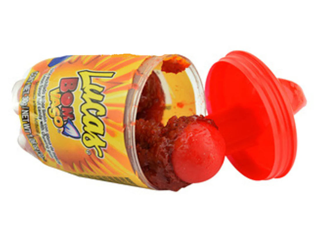 Lucas Bomvaso Limon 10ct Mexican Candy - Dulceria Mexicana "El Toto"