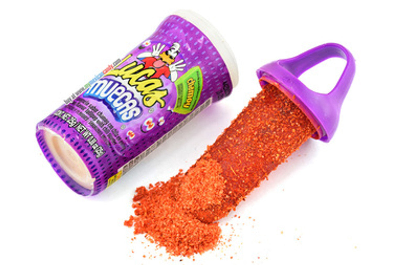 Lucas Muecas Chamoy 10Ct Purple Mexican Candy POS - Dulceria Mexicana "El Toto"