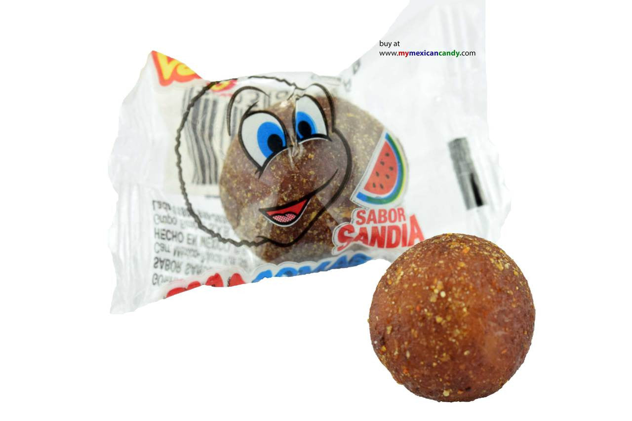 Vero Picagoma Sandia 100ct Bag Watermelon/Chili Mexican Candy POS - Dulceria Mexicana "El Toto"