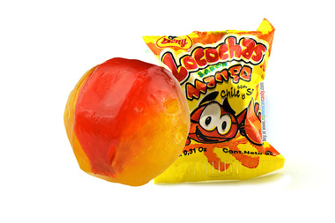 Beny Locochas Mango 60ct Mexican Candy POS - Dulceria Mexicana "El Toto"