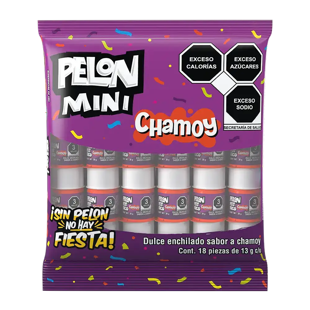 Pelon Mini Chamoy 12ct – Tangy & Sweet Mexican Candy - Dulceria Mexicana "El Toto"