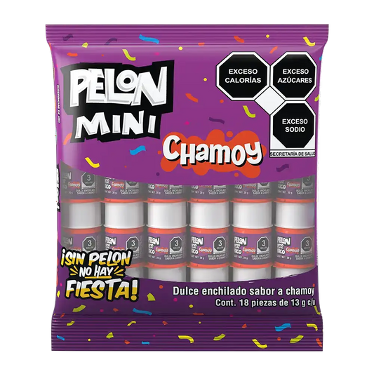 Pelon Mini Chamoy 12ct – Tangy & Sweet Mexican Candy - Dulceria Mexicana "El Toto"