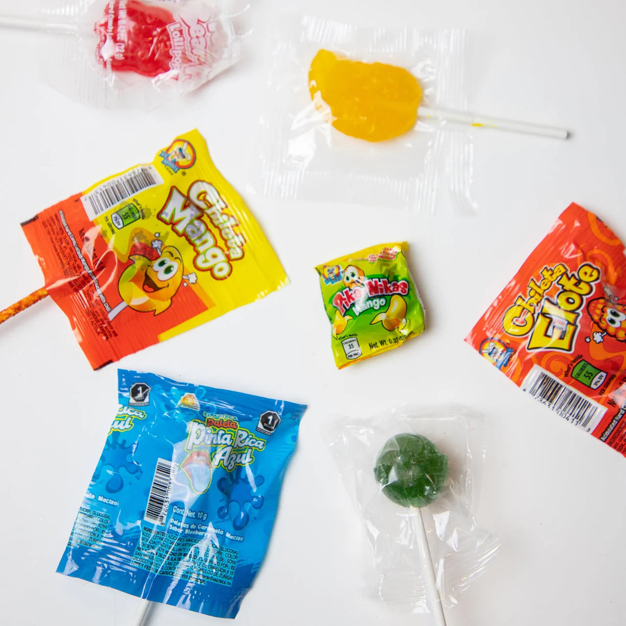 Azteca Chileta Pinatero Chile 4 lb bag Mexican chili lollipops