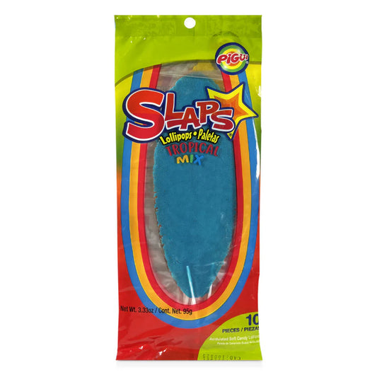 Pigui Cachetada Tropical Mix 10ct – Spicy & Sweet Mexican Candy - Dulceria Mexicana "El Toto"