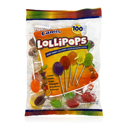Canels Assorted Lollipop 100Ct Bag Mexican Candy POS - Dulceria Mexicana "El Toto"
