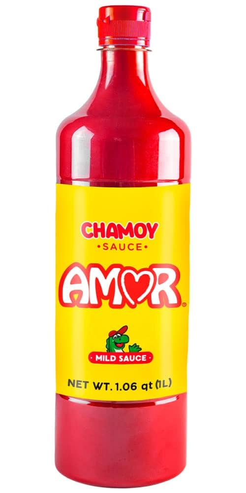 “Chamoy Amor Sauce for fruit, snacks, candy, and micheladas”