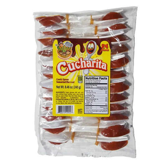 Safari Cucharita Tamarind Candy 24ct – Authentic Mexican Tamarind Sweets - Dulceria Mexicana "El Toto"